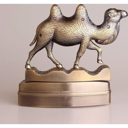 Camel Creative Ashtray with Lighter Smoking Set Pretty Cool Cigar Ashtrays Gifts for Boyfriend Regalos Para Hombre Originales