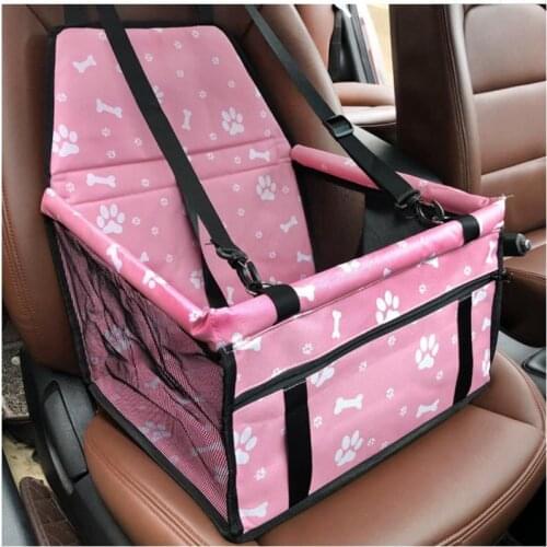 Pet Carriers dog Seat with PVC tube Cover Pad Carry Cat Puppy Bag House Car Travel Folding Hammock Waterproof Dog Bag Basket