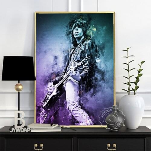 John William Cummings Guitarist Poster Johnny Ramone Art Prints Punk Rock Guitarist Ramones Band Fans Collect Wall Decor Gift