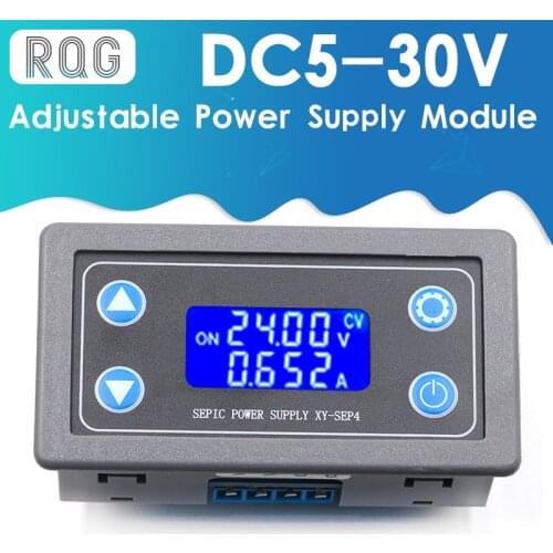 XY-SEP4 DC DC 0.5-30V 4A 35W Automatic Boost/Buck Converter CC CV Regulated Adjustable laboratory Power supply Module