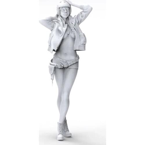 1/35 Nila, Resin Model Soldier, figure, GK, Unassembled and unpainted kit