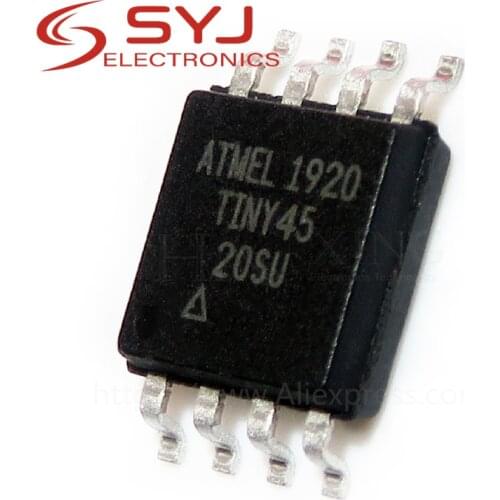2pcs/lot ATTINY45-20SU SOP-8 ATTINY45-20 SOP8 ATTINY45 45-20SU In Stock