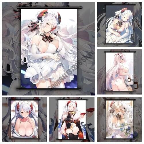 Diamond Painting Anime Azur Lane Prinz Eugen Wedding Dress Nurse Diamond Embroidery Home Decoration Mosaic Cross Stitch Kits