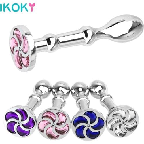 11cm Metal Stick Butt Plug Anal Sex Toys For Women Men Prostate Massager Couples Tools Adults Machine Goods Dildos Erotic Shop