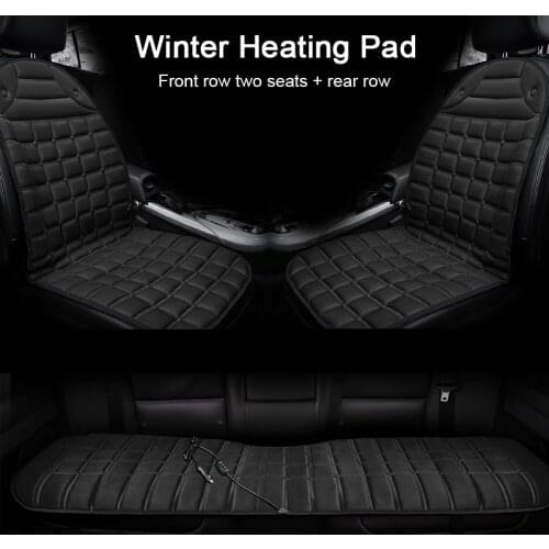 12V Heated Car Seat Cover Cushion Universal Electric Cushions Heating Pads Keep Warm In Winter for Ford Focus Mondeo Transit