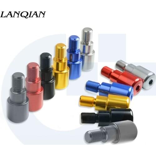Colors Motocycle Aluminum Hand Bar Ends 7/8'' 22 mm CNC motorbike hand bar ends for YAMAHA MT-07 mt 07 mt07 handlebar end parts