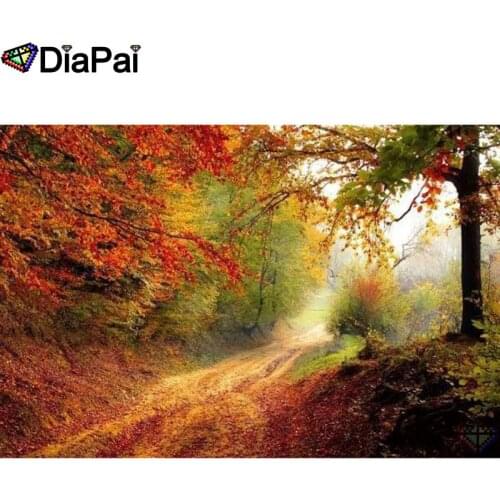 DIAPAI 5D DIY Diamond Painting 100% Full Square/Round Drill "Tree scenery" Diamond Embroidery Cross Stitch 3D Decor A23934