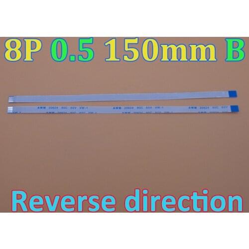 50pcs FFC FPC Flexible Cable for ASUS X550V X550C X550CC F550V X550 Touchpad flex cable Length 15cm 8 Pin 8P 0.5mm 150mm B