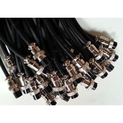 GX12 Aviation Connector Plug 3pins Male+Female Each 5pcs