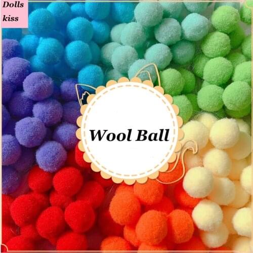 Ita Bag Decorative Wool Ball For Girls Itabag DIY Multiple Colorful Combinations For Sale Ita Bag Accessories A02