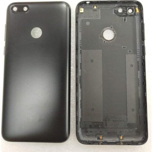A 5 Housing For Lenovo A5 Battery Cover Repair Replacement Back Door Phone Rear Case + Logo Camera Lens Buttons