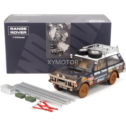 Almost Real 1/18 For Land Rover Range Rover VXC 868K UK USA Cross Race rusty Diecast CAR MODEL TOY Gifts Display Metal