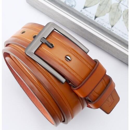 Men Belt Male Microfiber Leather Belt Men Strap Belts For Men Pin Buckle Black Mens Belts Cummerbunds cinturon hombre
