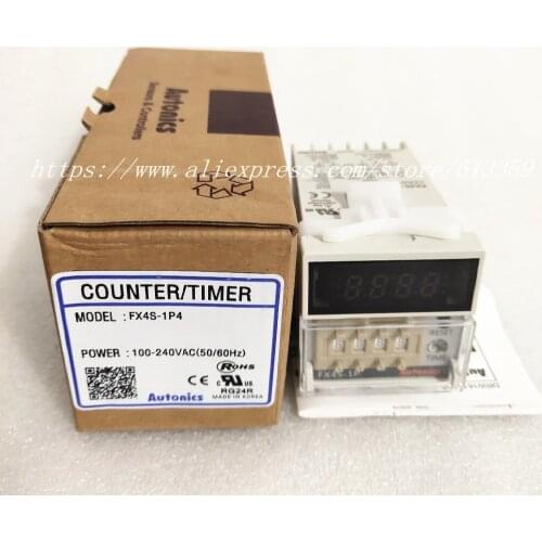 FX4S AUTONICS 100% New Original Genuine Multifunctional Timer Counter 100-240VAC or 12-24VAC/12-24VDC