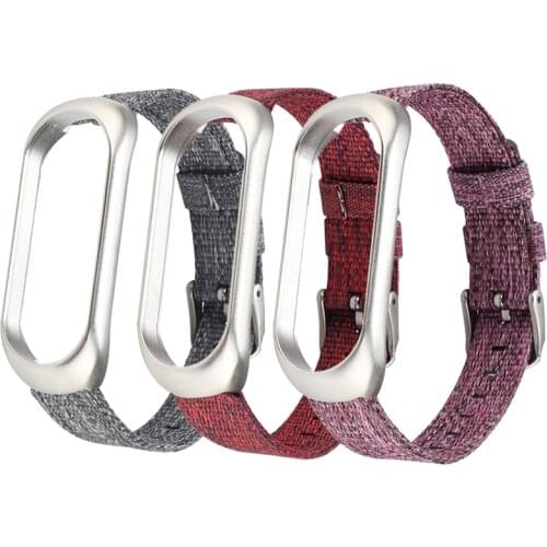 Colorful Nylon Strap for Xiaomi Mi Band 5 4 3 Bracelet Wristband Bracelet for Miband 3 4 5 Replacement Breathable Strap