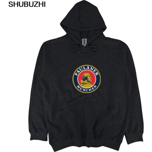 Paulaner Munchen German Beer Drink Alcohol hoody Men hoodies Cotton Classic men brand sweatshirt euro size sbz339