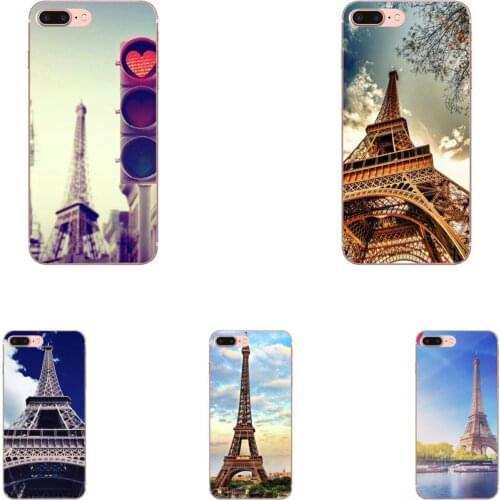 TPU For Samsung Galaxy Note 5 8 9 S3 S4 S5 S6 S7 S8 S9 S10 mini Edge Plus Lite Love Paris Eiffel Tower Hot Fashion Fun Dynamic