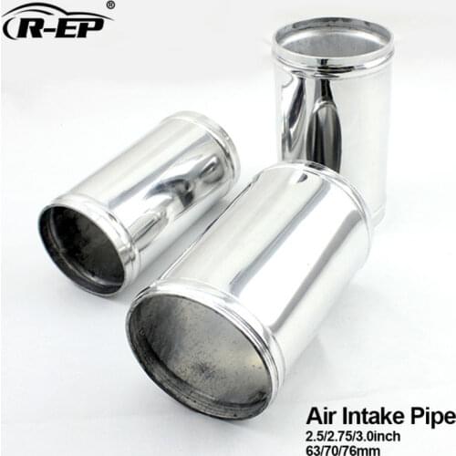 CARRO Turbo Intake pipe 63 70 76MM for Air Filter Supercharger Hood Cold Intake Car Kit Turbocharger Intake Charger 2.5 3INCH