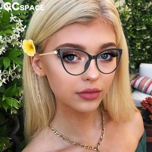 53203 Anti-Blue Light Luxury Diamond-Studded Glasses Frame Spring Leg Womens Optical Fashion Computer Eyeglasses