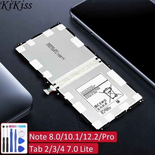 Battery For Samsung Galaxy Note 8.0 10.1 12.2 Pro/Tab 2 3 4 7.0 Lite Edition SM T530 T531 P600 N8010 N8020 P3110 T310 T311 T315