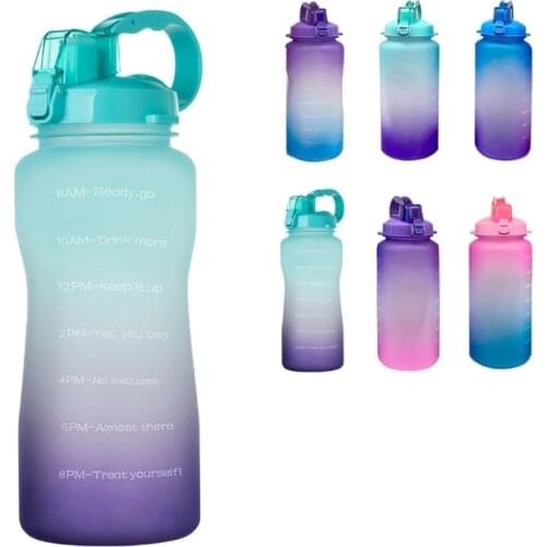 Soft Tritan Handle Flask 2000/3800ML Water Bottle Water Bladder