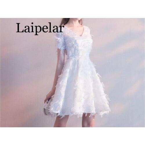Laipelar Dress Womens Sexy Casual Daily Bow Tie V Neck Dress Short Sleeve Soild Long Dress women
