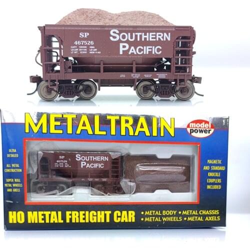 1:87 HO Scale Metal Train Freight Car Train Cars Model