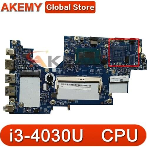 Akemy laptop Motherboard For ACER Aspire S3-392 i3-4030U Mainboard 12265-2 SR1EN DDR3
