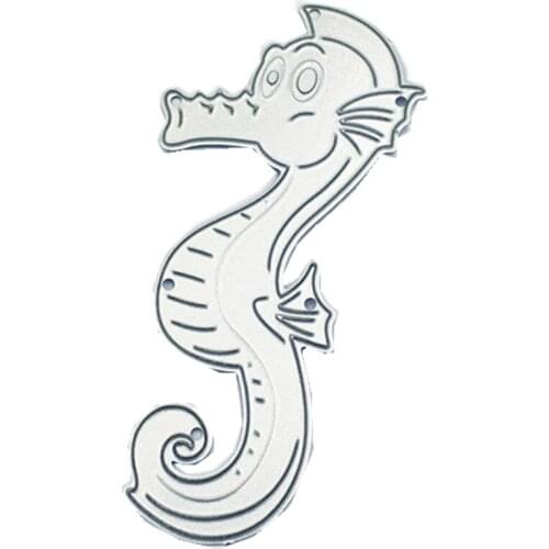 Metal Seahorse paper die cutting dies for Scrapbooking/DIY Easter wedding Halloween Easter card