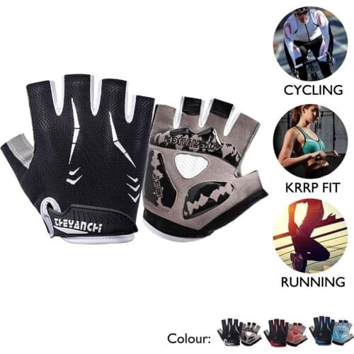 Outdoor Cycling Driving Glove Non-Slip Wear-Resistant Breathable Sport Gloves Fitness Weightlifting Half Finger Riding Gloves