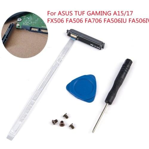 1 set For ASUS TUF GAMING A15 F17 FX506 FA506 FA706 FA506IU FA506IV Laptop SATA Hard Drive HDD SSD Connector Flex Cable
