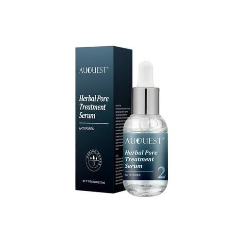 1pcs Pore shrinking essence original liquid refined pore moisturizing, moisturizing, oil control and brightening skin 15ml