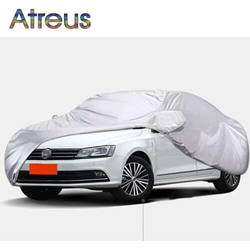 1Set Sedan M Waterproof Dustproof Car covers for Ford Focus Fiesta Audi TT S3 BMW F20 E87 Skoda Rapid VW Bora Jetta Accessories