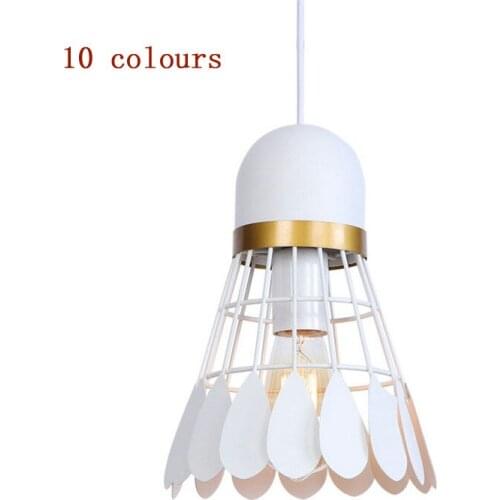 Big Badminton Pendent Light Bedroom Living Room Hotel Restaurant Decoration Individual Creativity Colorful Gymnasium Droplight