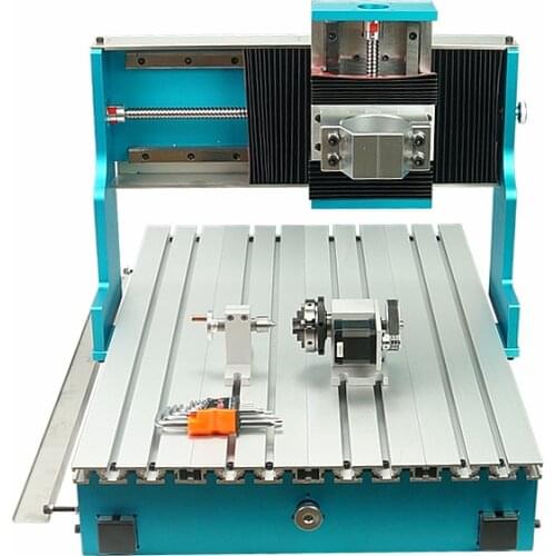 CNC frame 3040L 6040L 4 Axis linear guideway for DIY Engraving Drilling Milling Machine with Stepper Motors for CNC 3040 6040