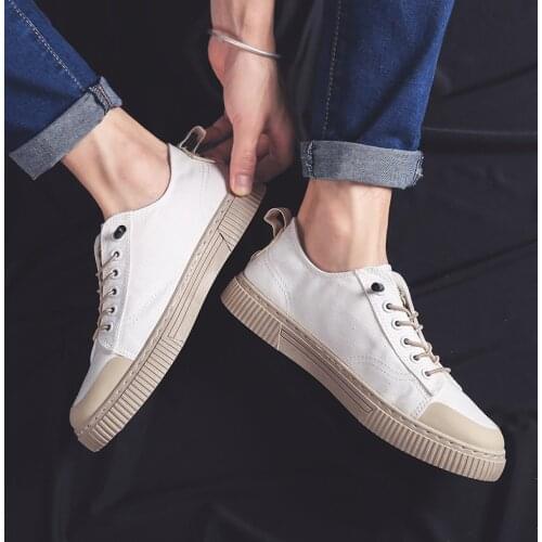 GYKDRSOIE Men's White Sneakers
