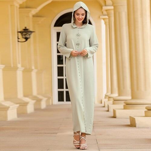 Robe Djellaba Femme Vestidos Eid Kaftan Abaya Dubai Turkey Hijab Muslim Dress Caftan Islam Clothing Dresses Abayas For Women