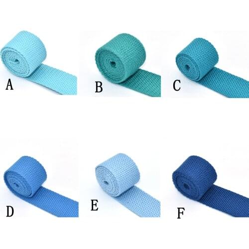 Cotton Webbing Strap Heavy Weight Webbing 1.5 Inch Polyester Ribbon for Key Fobs,Purse Strap Canvas Webbing By The Yards