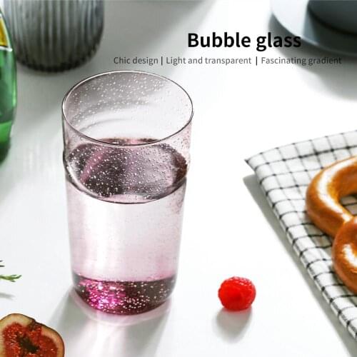 Creative Bubble Glass Cup Drinkware Transparent Drink Cup Milk Cups Coffee Teacup Healthy Wine Beer Glass Cups