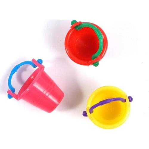 Dongzhur 1:12 Doll House 5 Sets Of Bucket Mini Furniture Toy Model Accessories Furniture Doll Simulation Toy Accessories To W0D7