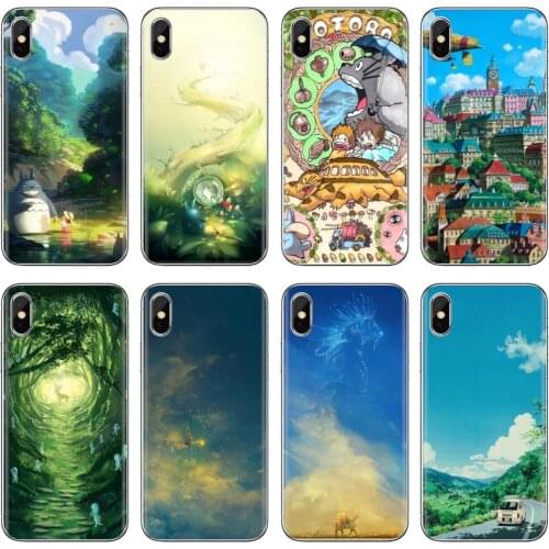 Studio Ghibli Soft Bag Case For Xiaomi Mi A1 A2 A3 5X 6X 8 9 9T 10 10T 11 Lite SE Pro