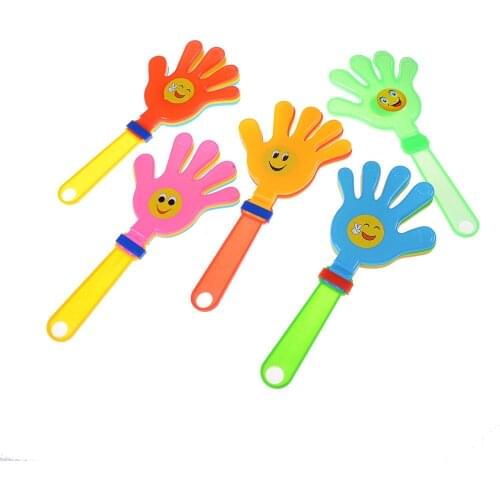 Newest 1Pcs Hand clapper Concert party cheering props children clap clap your hands small hands Festival supplies Random color