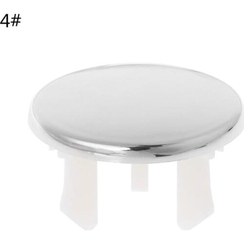 2020 New Bathroom Basin Sink Overflow Ring Six-foot Round Insert Chrome Hole Cover Cap