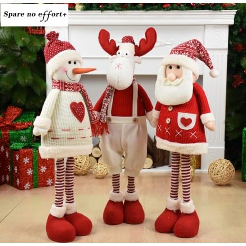 New Years Eve Decorations Cute Doll House Christmas Decorations Festive Santa Claus Cartoon House Christmas Ornaments Props