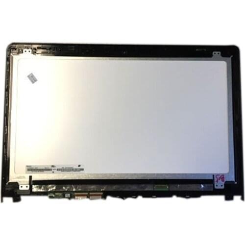 15.6 inch Full LCD Display Panel Touch Digitizer Screen Assembly + Frame For Lenovo Yoga 500-15IBD 500-15ISK 80N6 with frame