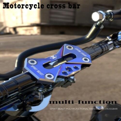 22mm Universal Handlebars Stabilizer Bar Stretchable Mobile Phone Bracket Fixing Rod for Pcx Ktm Kawasaki En650 Yz125 Drz400 R1