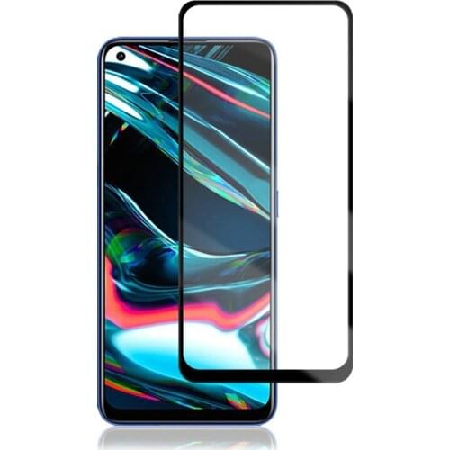 For Realme 8 Pro 4G for Realme 8 5G Full Glue Cover Tempered Glass Screen Protector Film