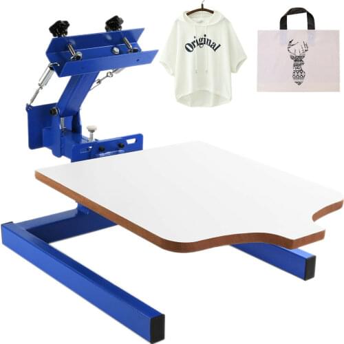 1 Color 1 Station Screen Printing Machine Silk Screening Printing Press 220V