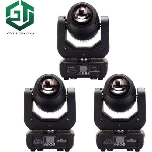 3pcs/lot High Power 150W Gobo LED Moving Head Beam Wash Spot Lights 3 Facet Prism Dj DMX Disco Stage Effect gobos moving heads