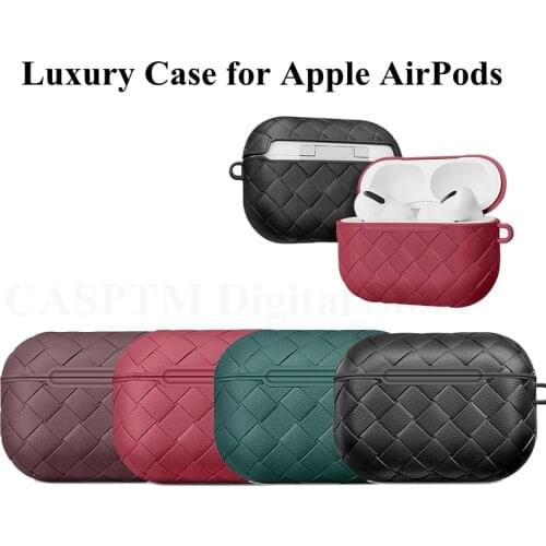 Case for Apple AirPods Pro Woven TPU Case for Airpods Pro 2 1 Protective Cover for airpods 2 1 3rd Wireless Headset For Air Pods